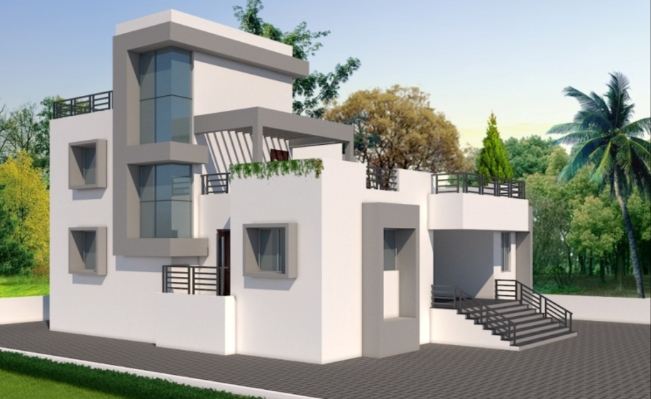 RESIDANTIAL-BUILDING AT-WADGAON